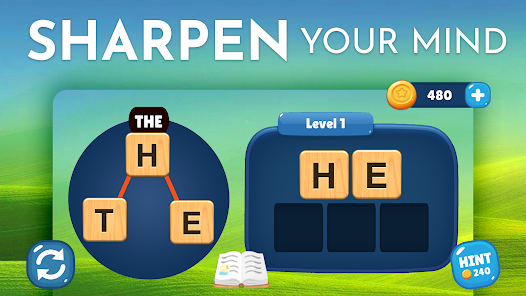 Word Hunt: Word Puzzle Game apkpoly screenshots 1