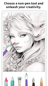 InColor: Coloring & Drawing