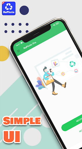 Android application RePhoto Pro - Photos Recovery screenshort