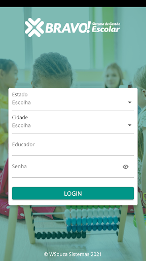 Android application Bravo! Presença screenshort