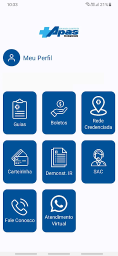 Android application Apas - Santos screenshort
