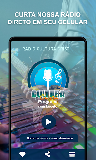 Android application RadioCulturaCrista screenshort