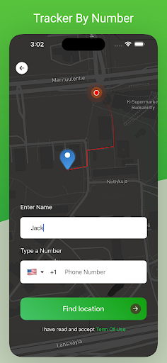 Android application Phone Tracker: Find Location screenshort