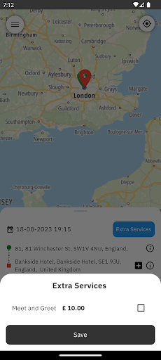 Liverpool Airport Taxi Screen 3