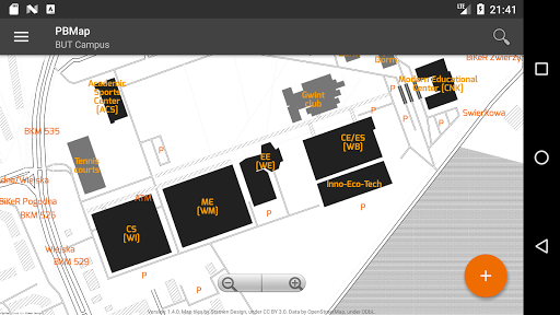 Android application PBMap screenshort