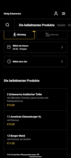 König Schawarma Screen 3