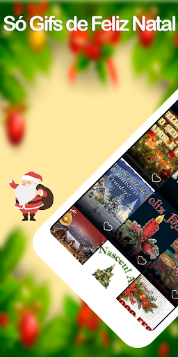 Android application GIFs Feliz Natal screenshort