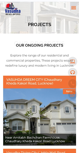 Vasudha Developers Screen 2