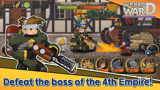 Screenshot of WWD — World War Defense Battle
