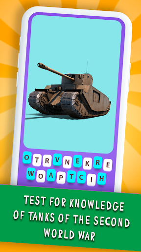 World War II Tanks Quiz Screen 2