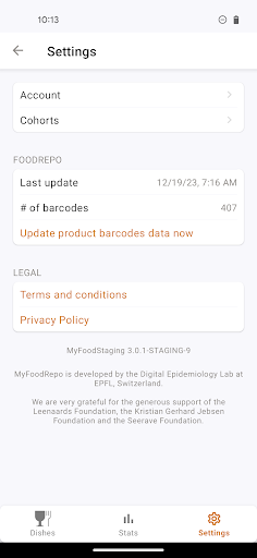 MyFoodRepo V2 Screenshot 4 - AppWisp.com
