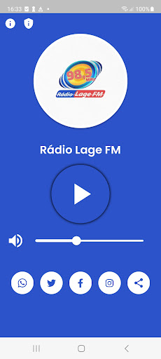 Rádio Lage FM Screen 2