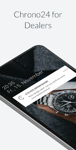 Android application Chrono24 for Dealers screenshort