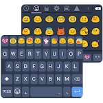 Cover Image of ダウンロード Concise Black Emoji Keyboard 1.0.7 APK