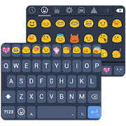 Concise Black  Emoji Keyboard  Icon