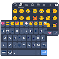 Concise Black  Emoji Keyboard