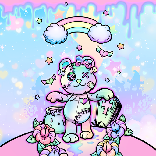 Pastel Teddy Bear - Wallpaper logo