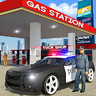 Police Car Wash Service: Gas Station Parking Games 1.4