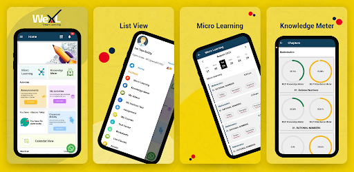 Android application WeXL School screenshort
