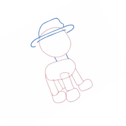 How to draw a paw. Drawings by steps patrol