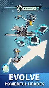 Merge Duck 2 APK v1.11.2  MOD (Defense, One Hit, God Mod) poster-5