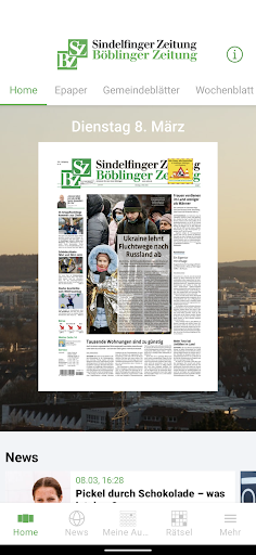Android application SZBZ Digital (E-Paper) screenshort