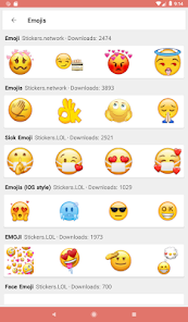 WASticker Emoji Stickers Maker  screenshots 1