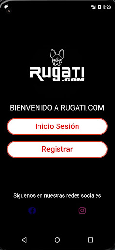 Android application Rugati screenshort