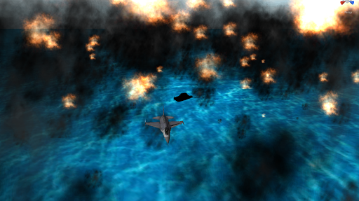 Android application Fly Airplane F18 Fighters 3D screenshort