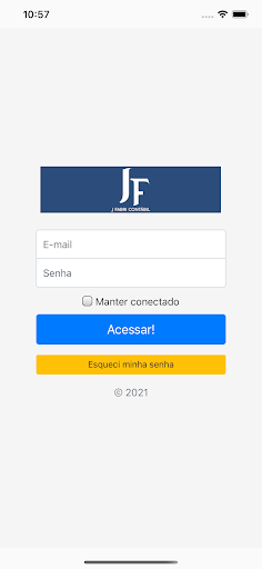 Android application J Fabri Contábil screenshort