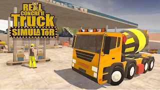 Real Cement Truck Simulator 3D - Screenshot 1