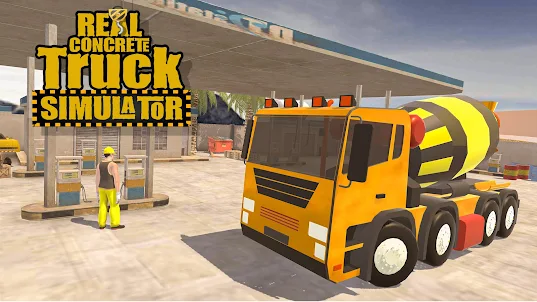 Real Cement Truck Simulator 3D