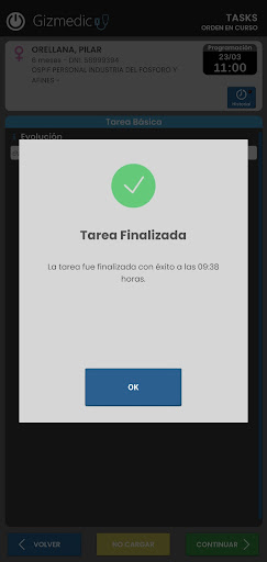 Gizmedic Tasks Screen 3