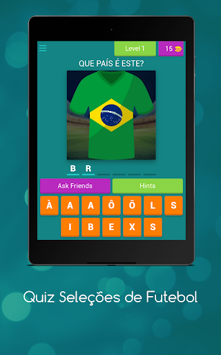 Quiz Seleções de Futebol