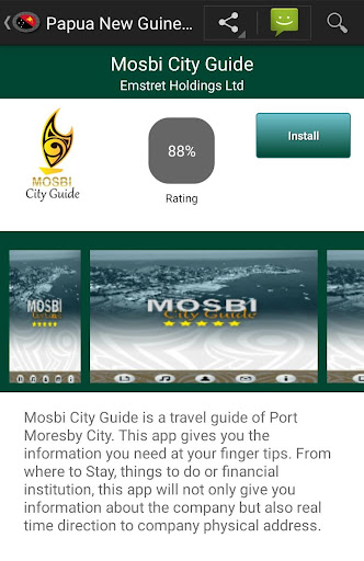 Papua New Guinean apps Screen 2