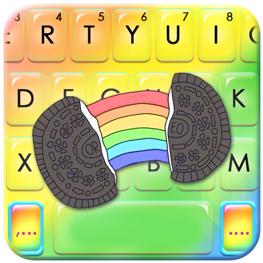 Rainbow Cookie Keyboard Theme logo