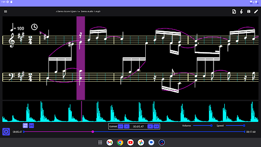 Music Score Player