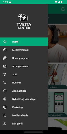 Android application Tveita Senter screenshort