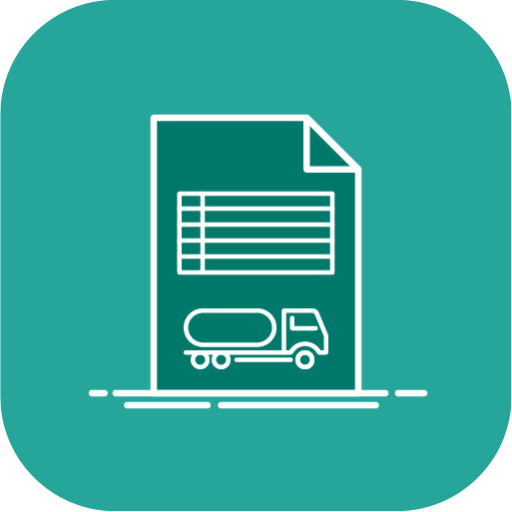 Trucking trip sheet logo