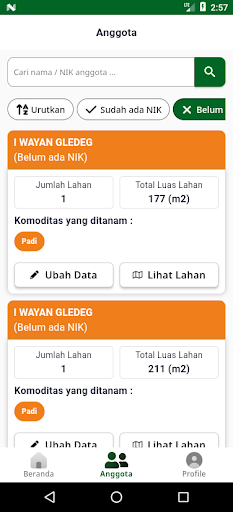 Spasial Lahan Screen 3
