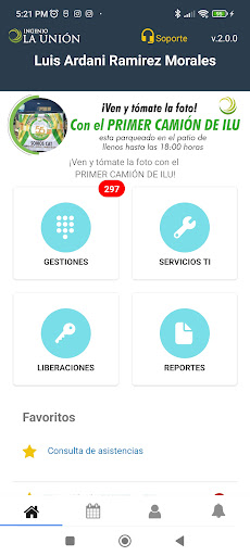 Android application Ingenio La Unión screenshort