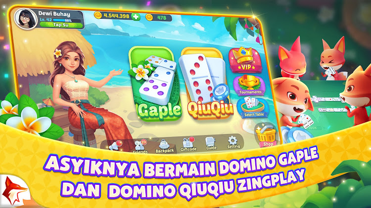 Domino ZingPlay - Gaple QiuQiu - 1.2 - (Android)