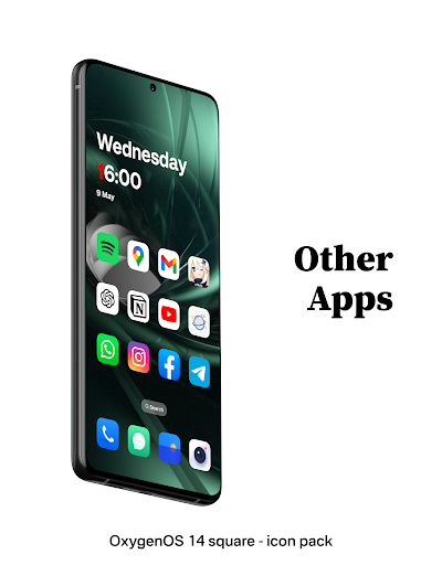 OxygenOS 14 square - icon pack Screen 2