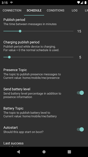 Presence Publisher Screen 2