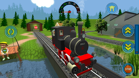 My First Toy Train, train simu