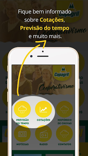 Android application Copagril screenshort