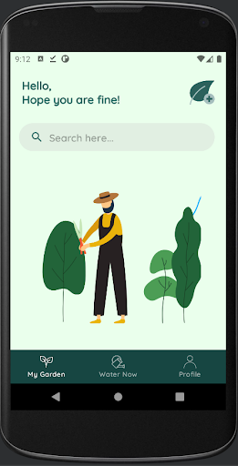 Android application PlantEnd screenshort