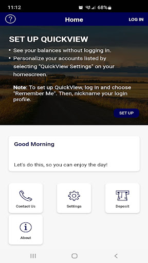 St Gregor Credit Union App Screen 2