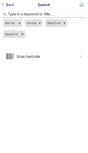 My Logan Library Screen 2