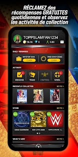 Topps® WWE SLAM: Collection de cartes Capture d'écran